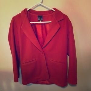 Red blazer | 4 Petite